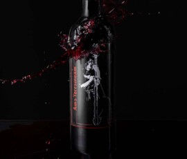 Weinflasche »Splash«